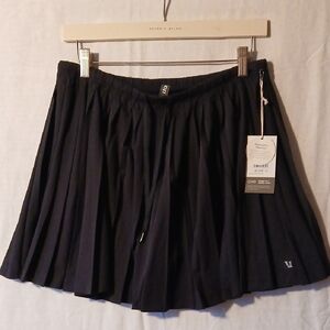 Vuori Black Mini Tennis Skirt